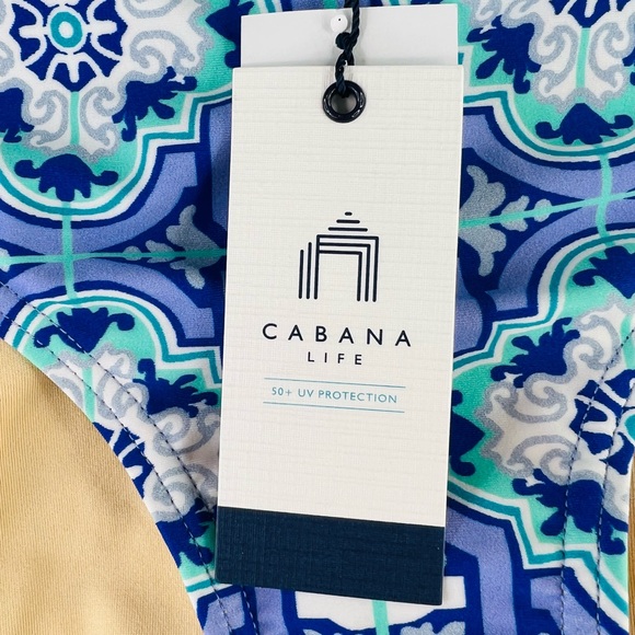 CABANA LIFE RUCHED SIDE BIKINI SWIM BOTTOMS - Picture 5 of 5